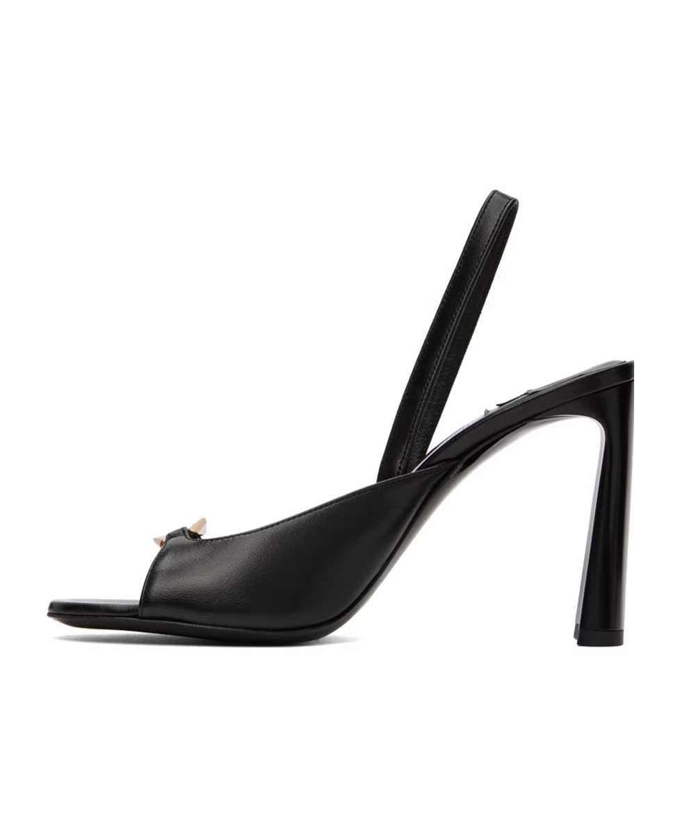 Jimmy Choo Lev 95 High-heeled Sandals In Black