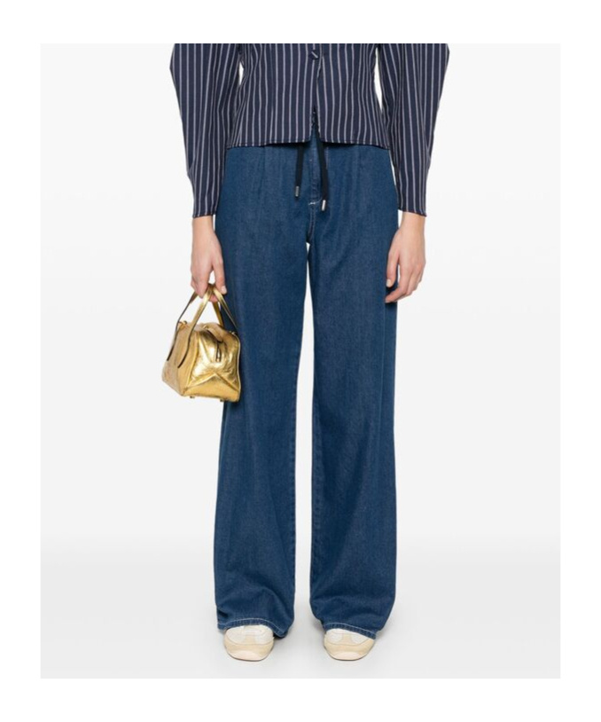 Shop Baum Und Pferdgarten Wide-leg Jeans In Blue