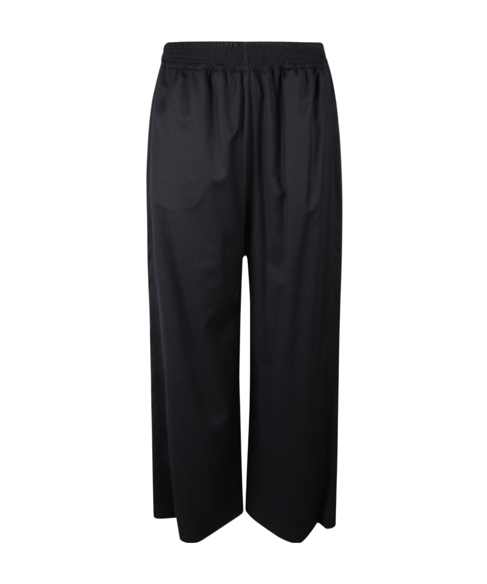 Fabiana Filippi Rib Straight Pants In Black