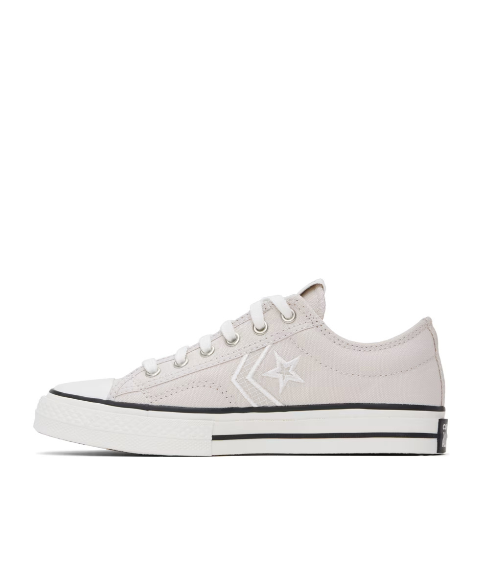 Converse Logo-lacing Low-cut Casual Shoes In White