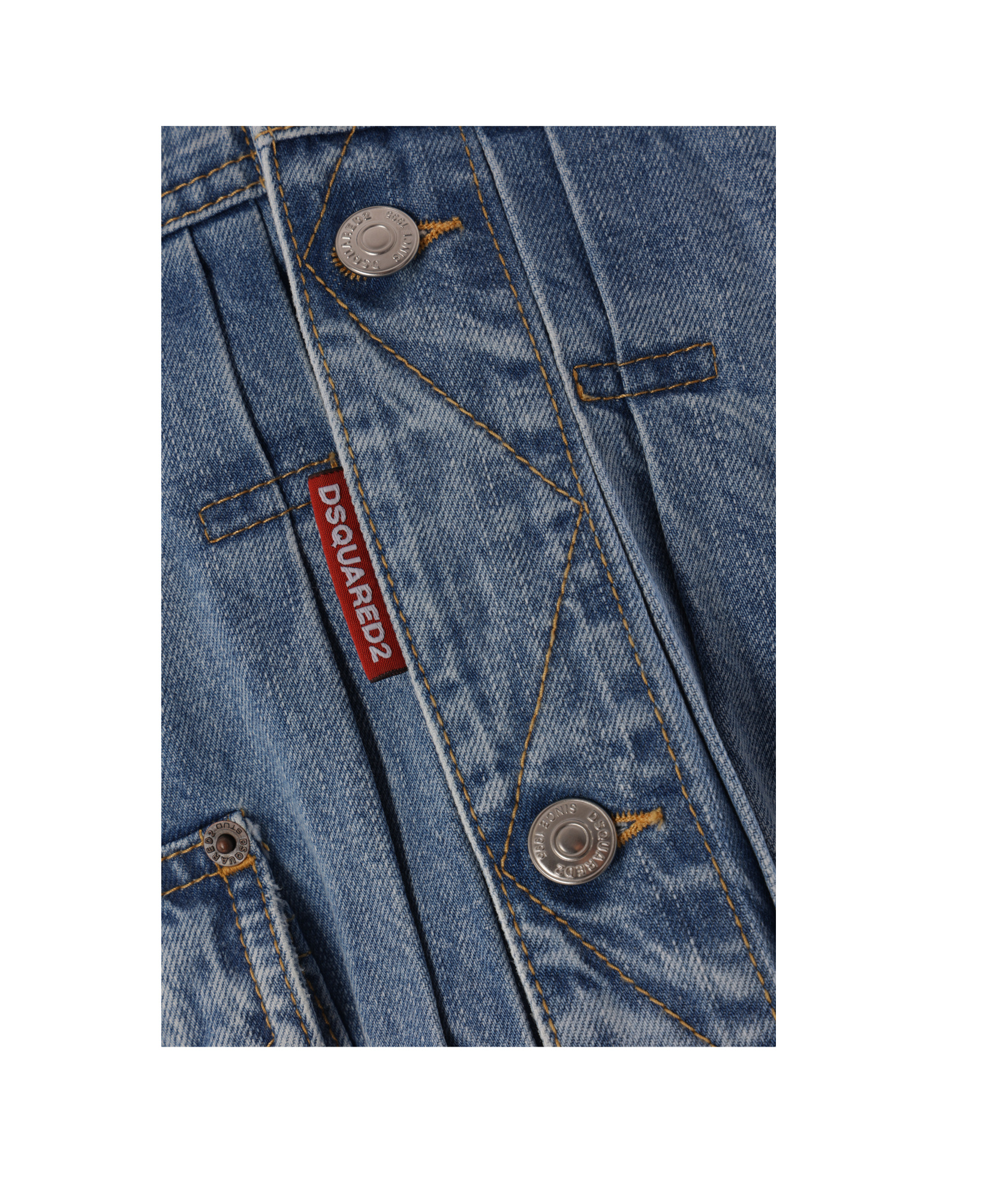 Dsquared2 Men's Cotton Clothing Jackets In Gray