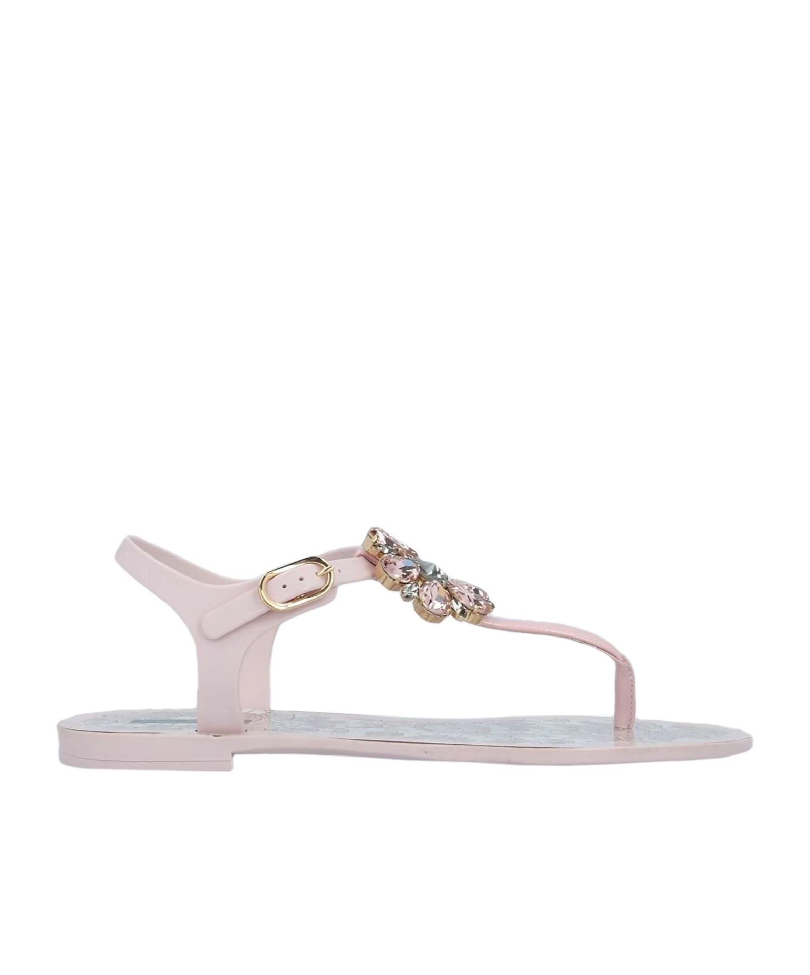 Dolce & Gabbana Minimalist Flip-flops In Pink