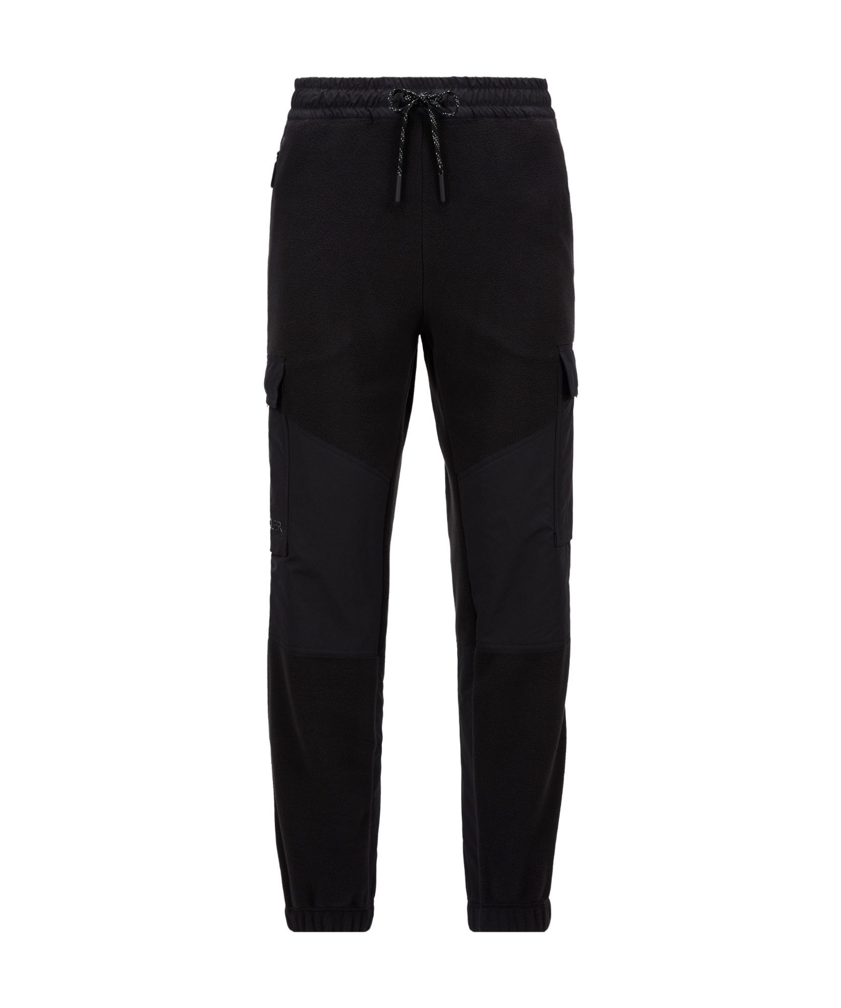 Moncler Fleece Track Pants In Black