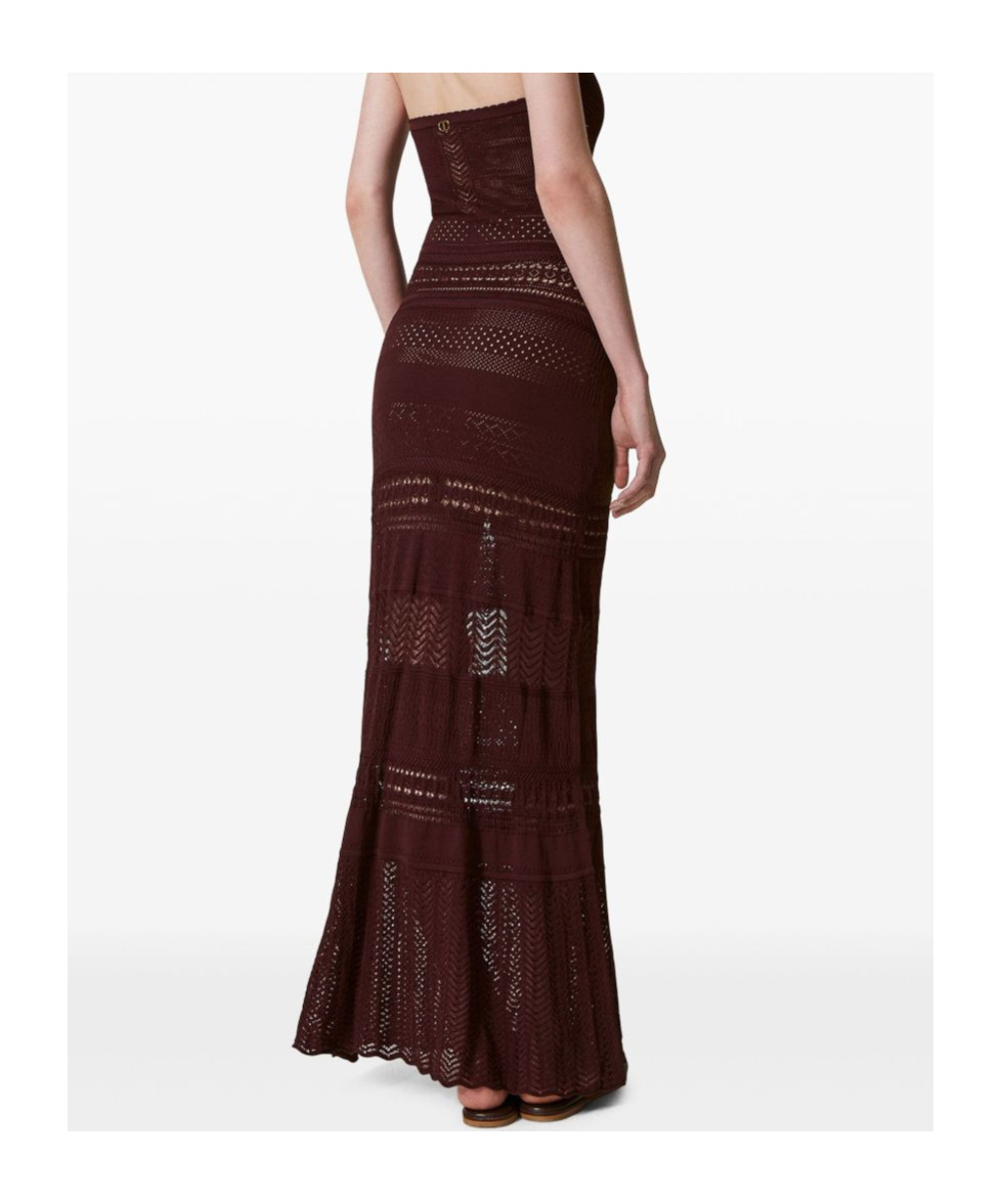 Shop Twinset Crochet-knit Dress