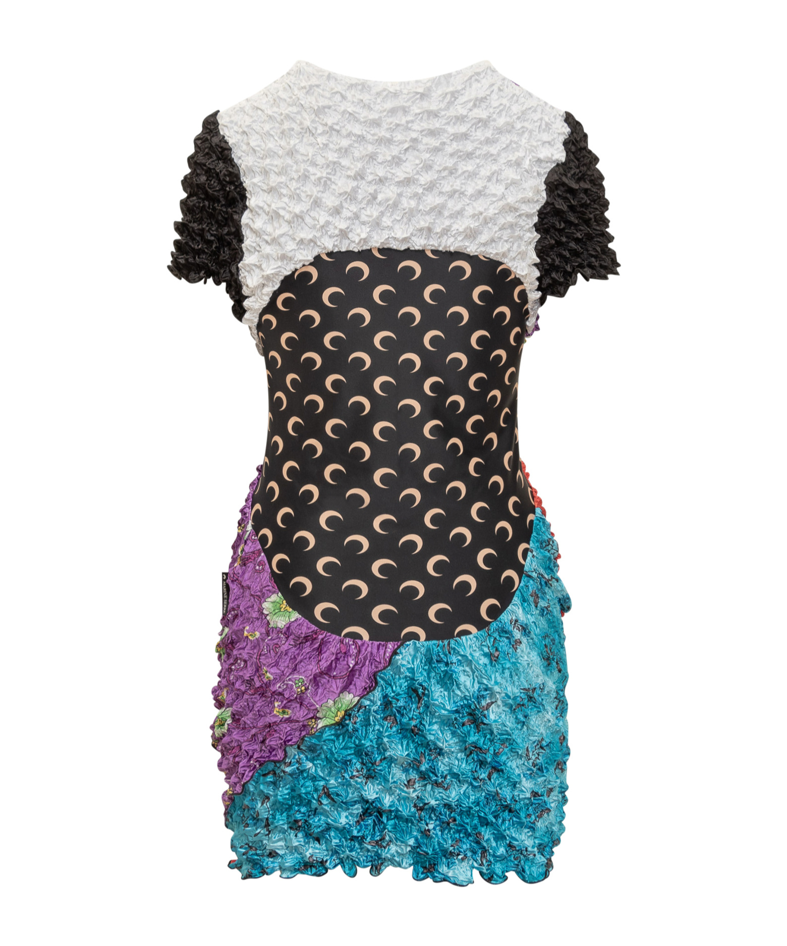 Marine Serre Pop-corn Mini Dress In Multicolor