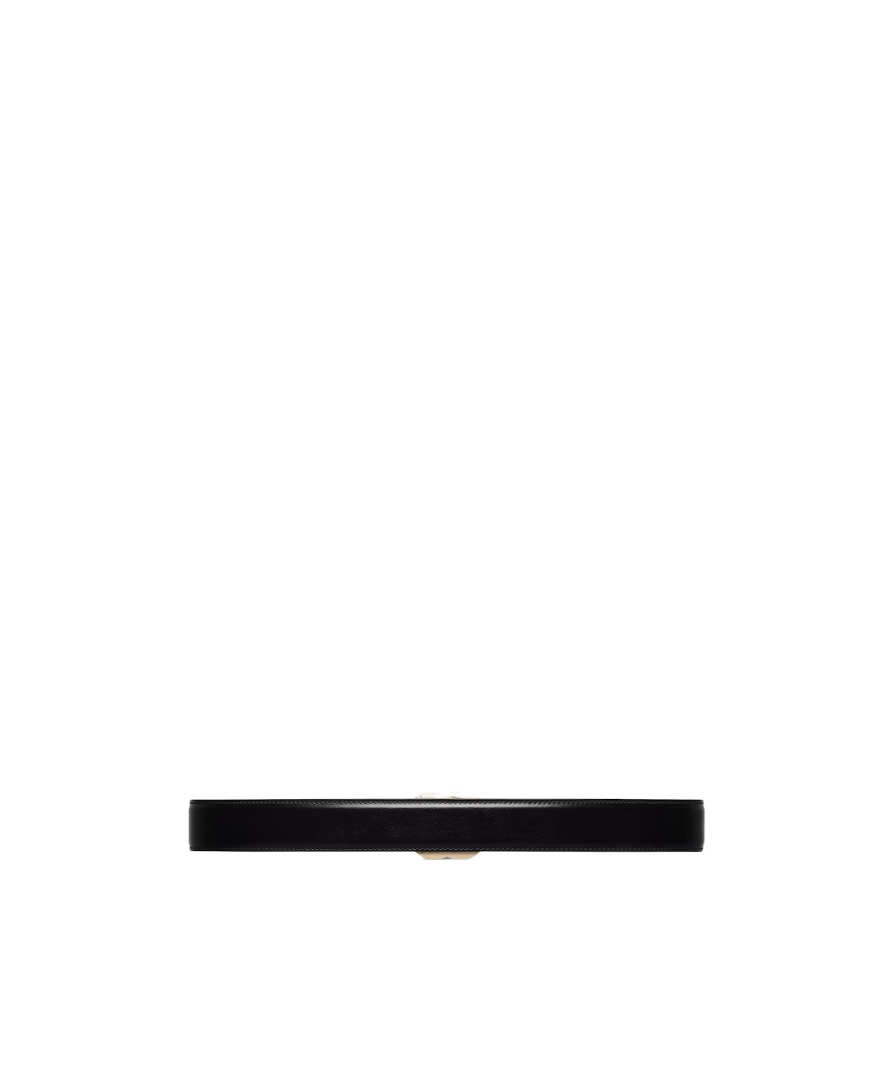 Gucci Double G-buckle Belt In Black