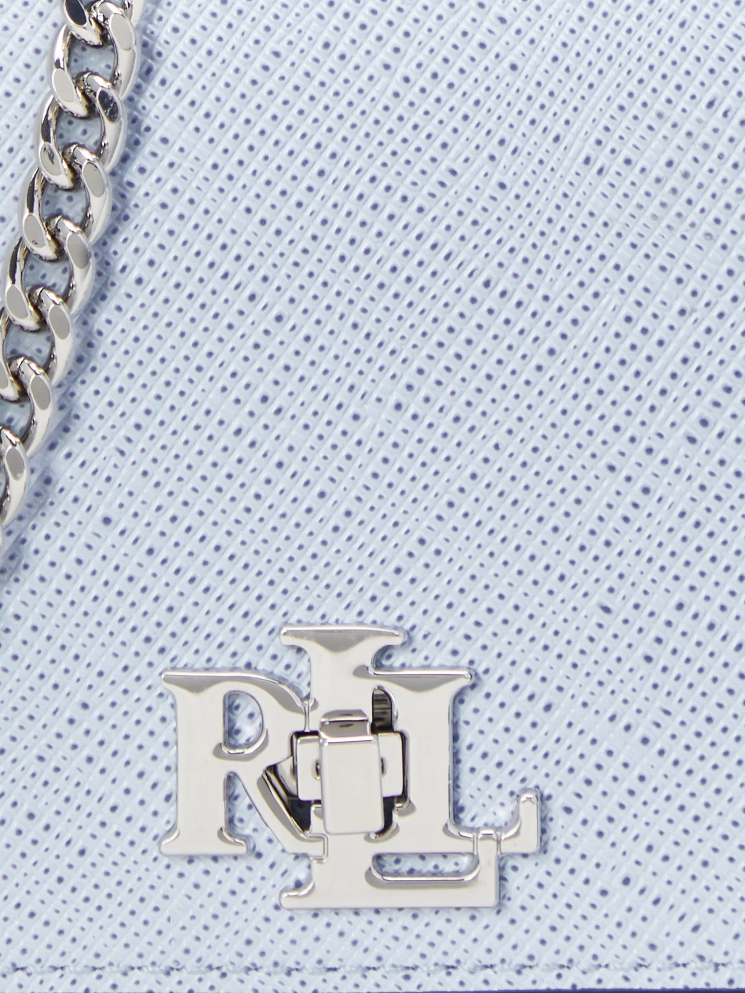 Ralph Lauren Flap Shoulder Bag In Blue