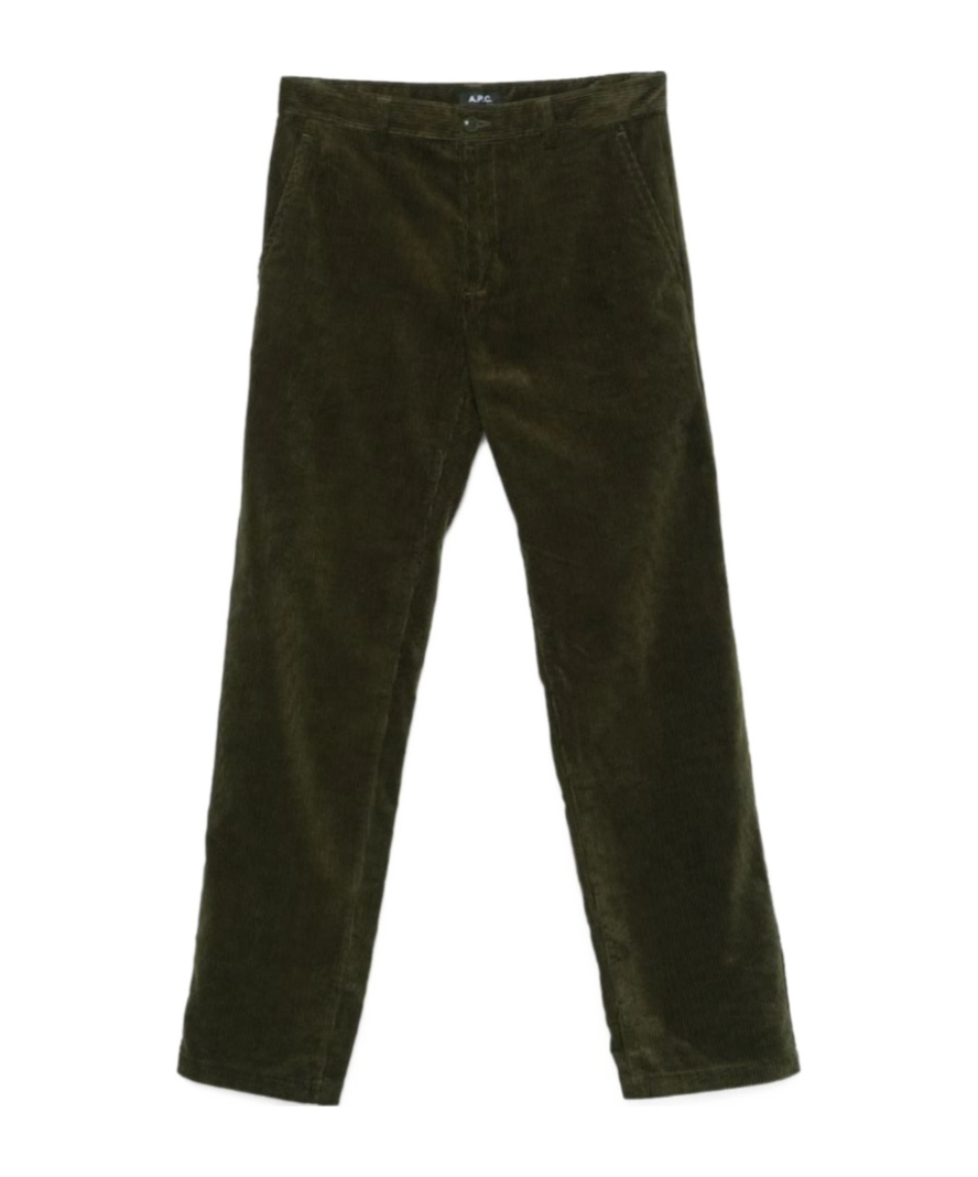 Apc Constantin Trousers In Black