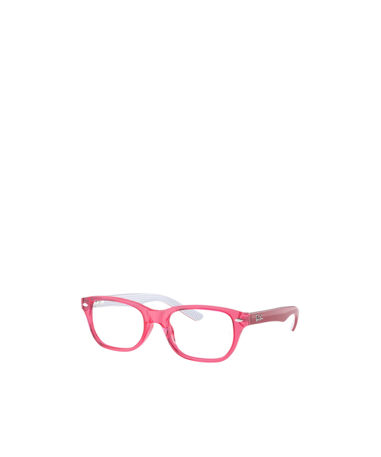 Ray Ban Geometric Flat Mirror In Pink
