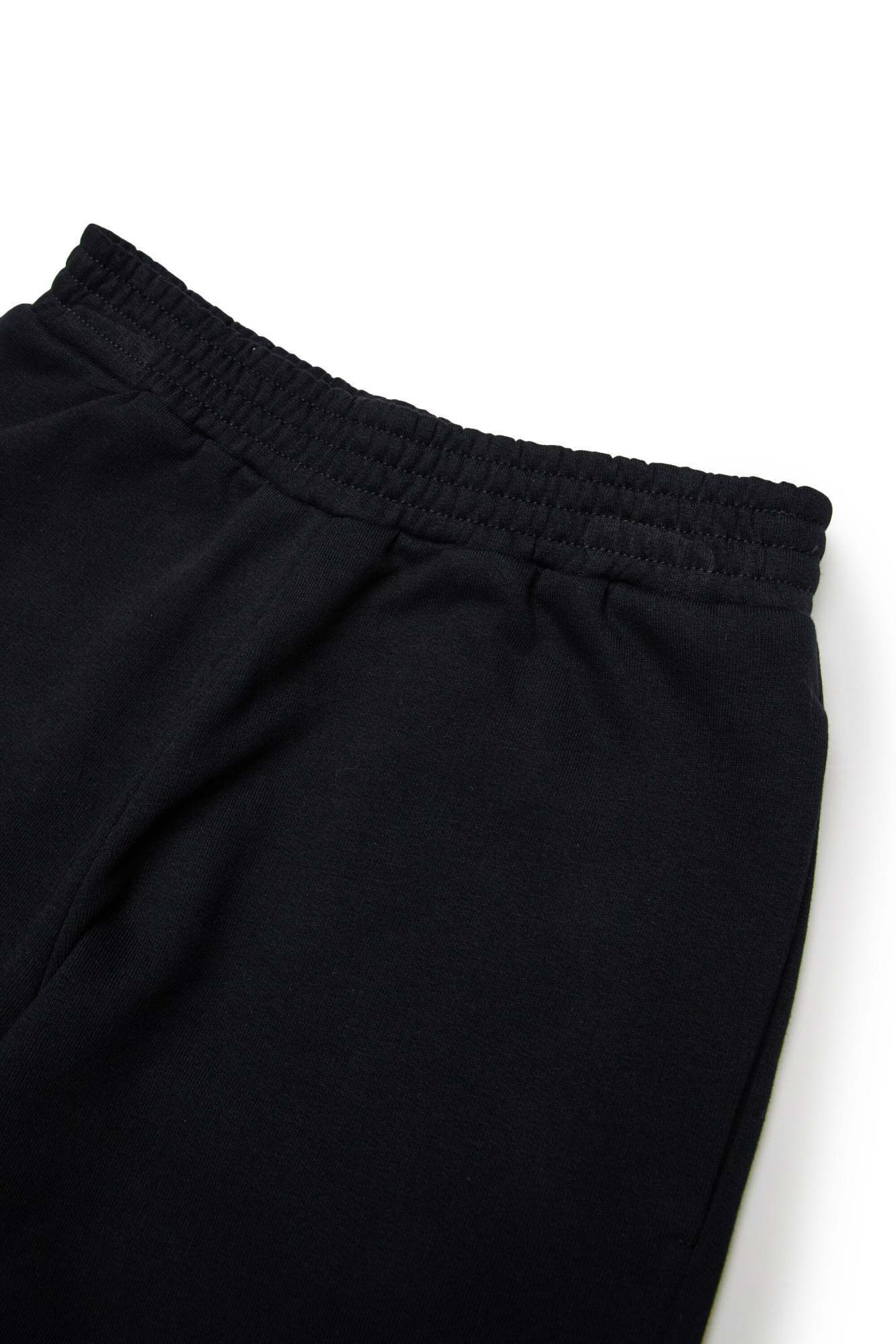 Mm6 Maison Margiela French Terry Sweatpants With Logo Print Kids In Black