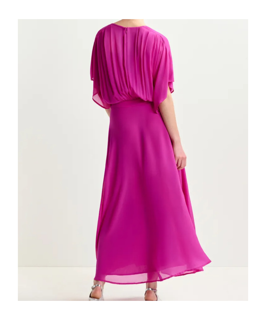 Essentiel Antwerp Hikart Maxi Dress In Pink
