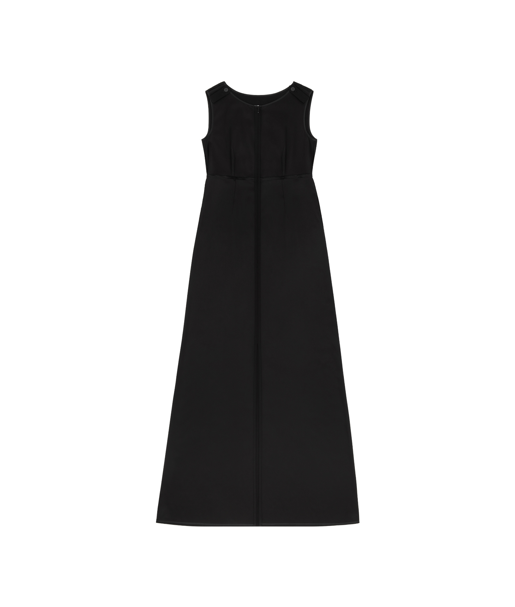 Mm6 Maison Margiela Longline Dress In Black