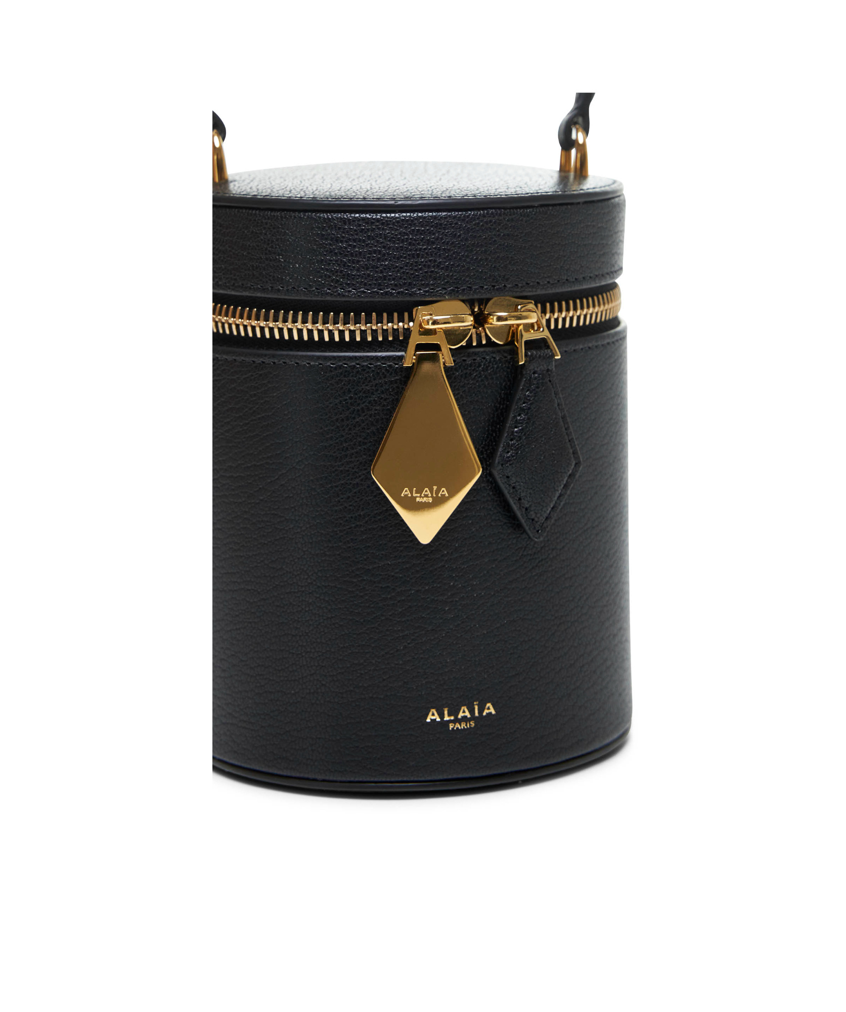 Alaïa Zippered Handbag In Black