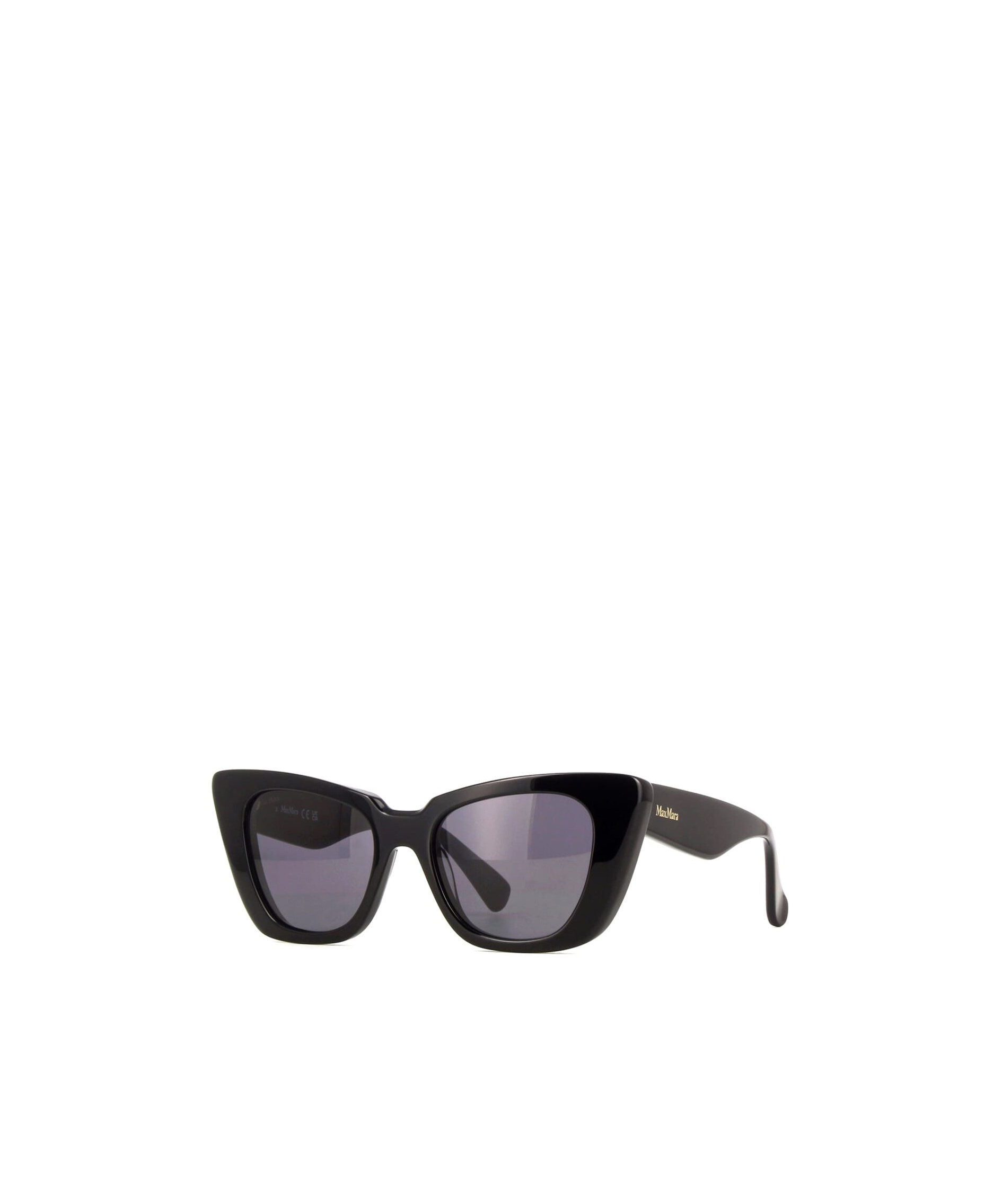 Max Mara Logo Sunglasses In Gray