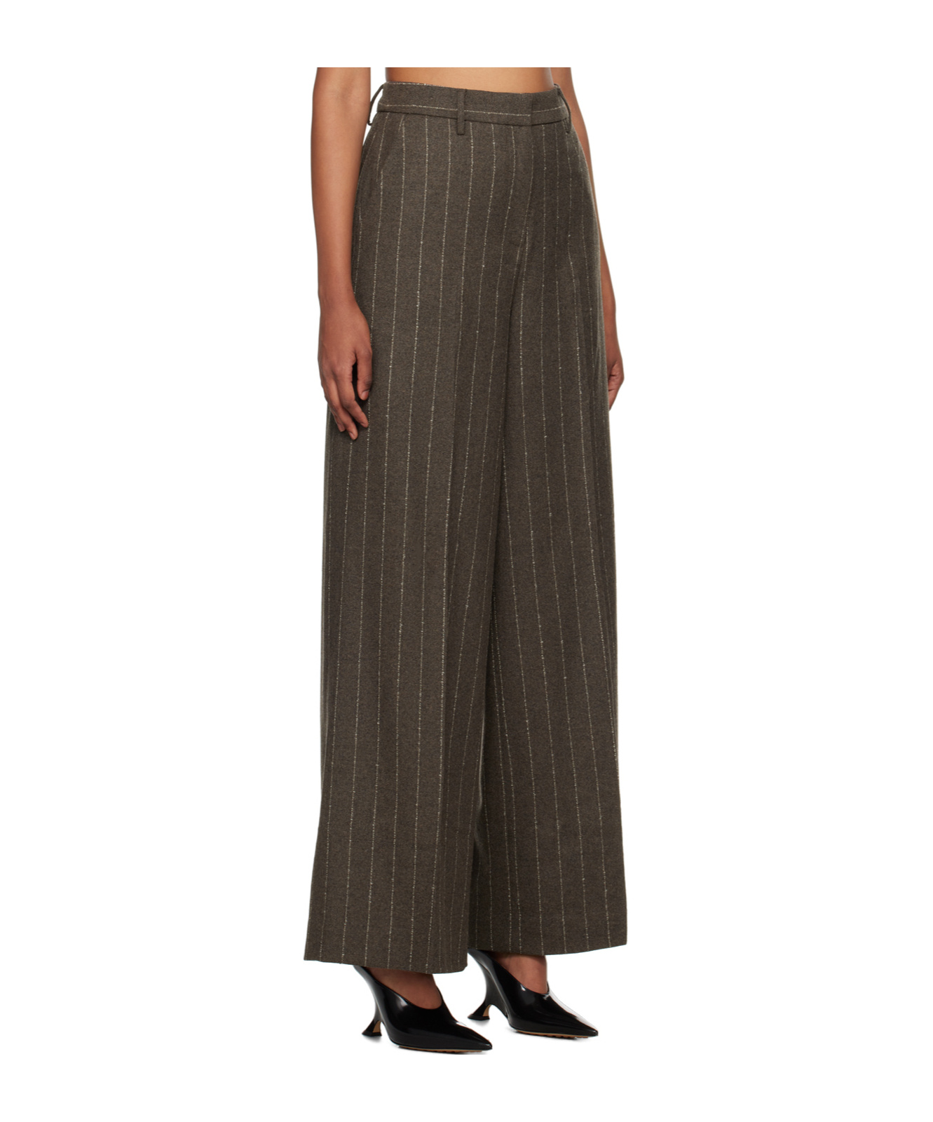 Remain Birger Christensen Mid-rise Wide-leg Trousers