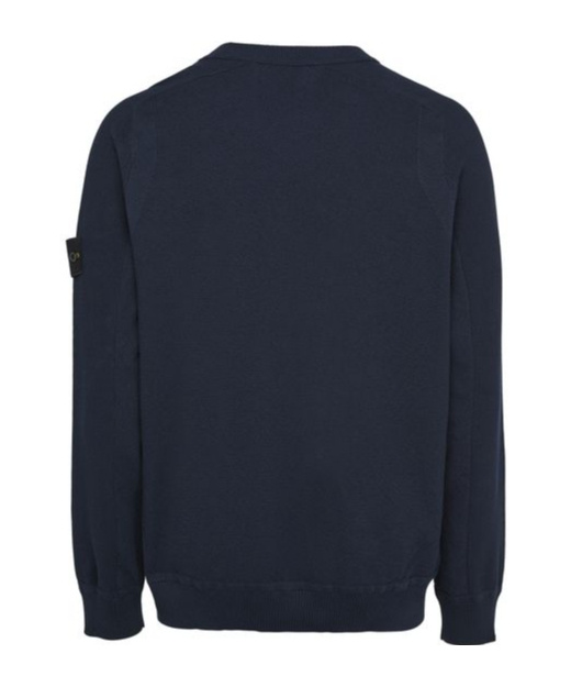 Shop Stone Island Crewneck Sweater In Black