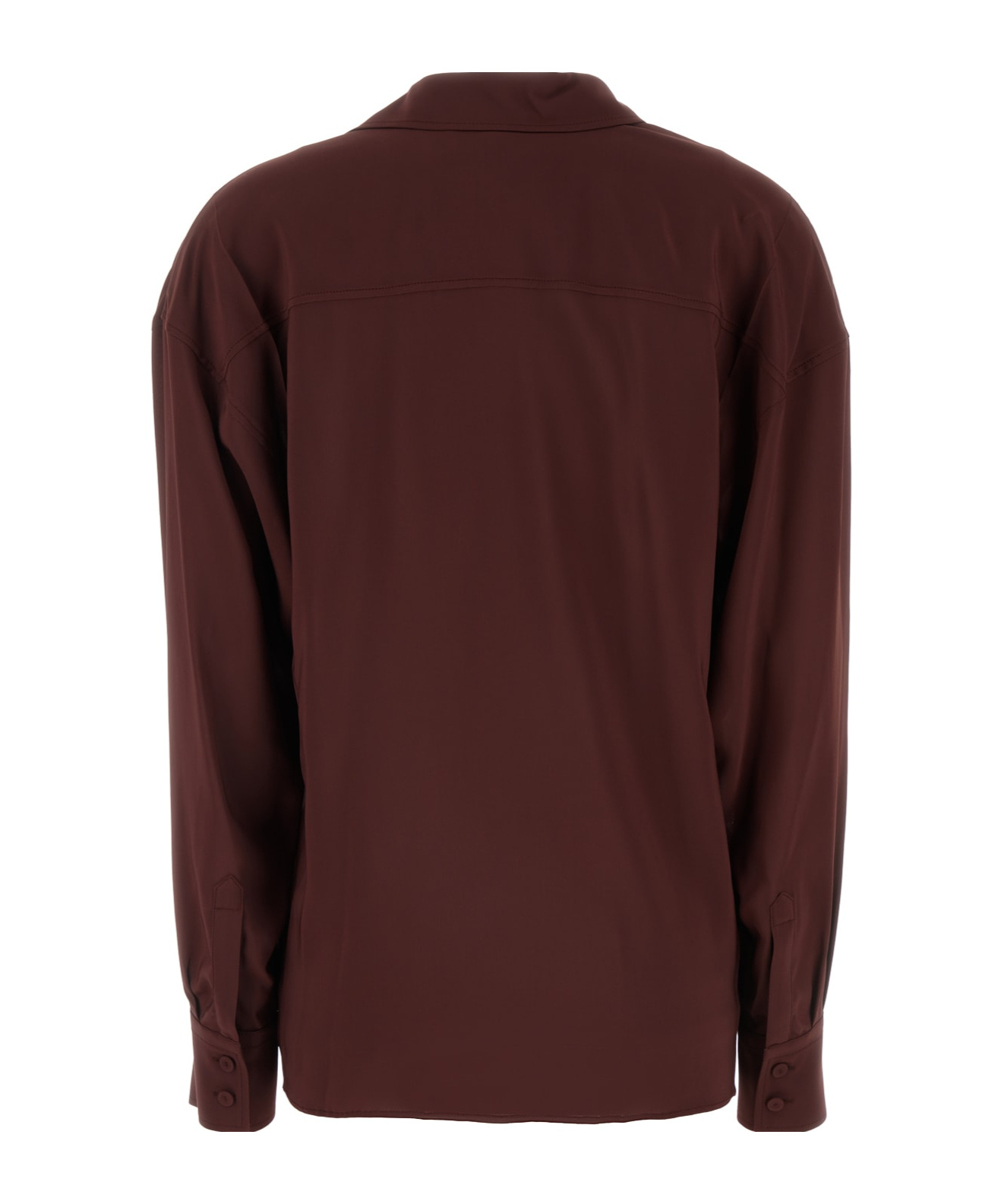 Philosophy Di Lorenzo Serafini Oversized Shirt In Brown