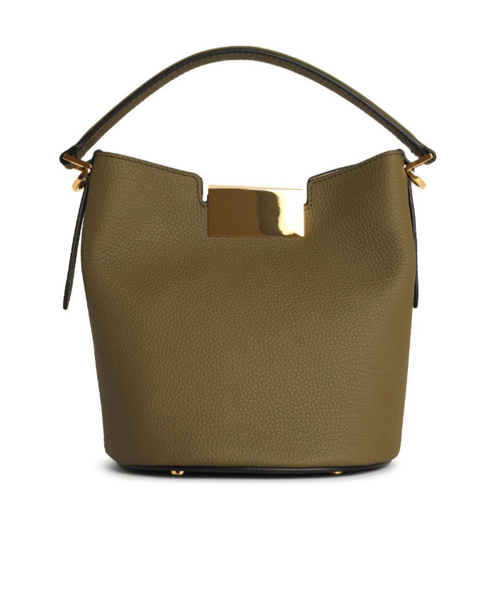 Marni Trunkaroo Bucket Bag In Green
