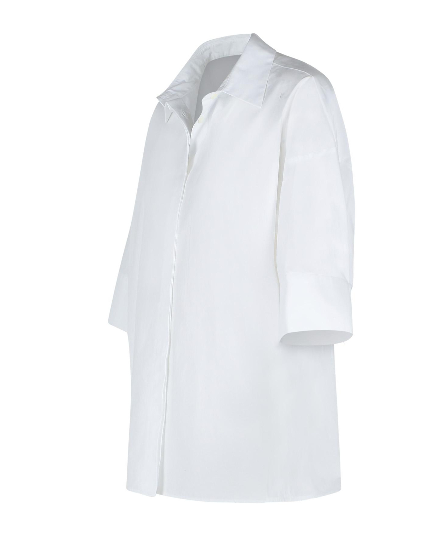 P.a.r.o.s.h White Cotton Shirt In White