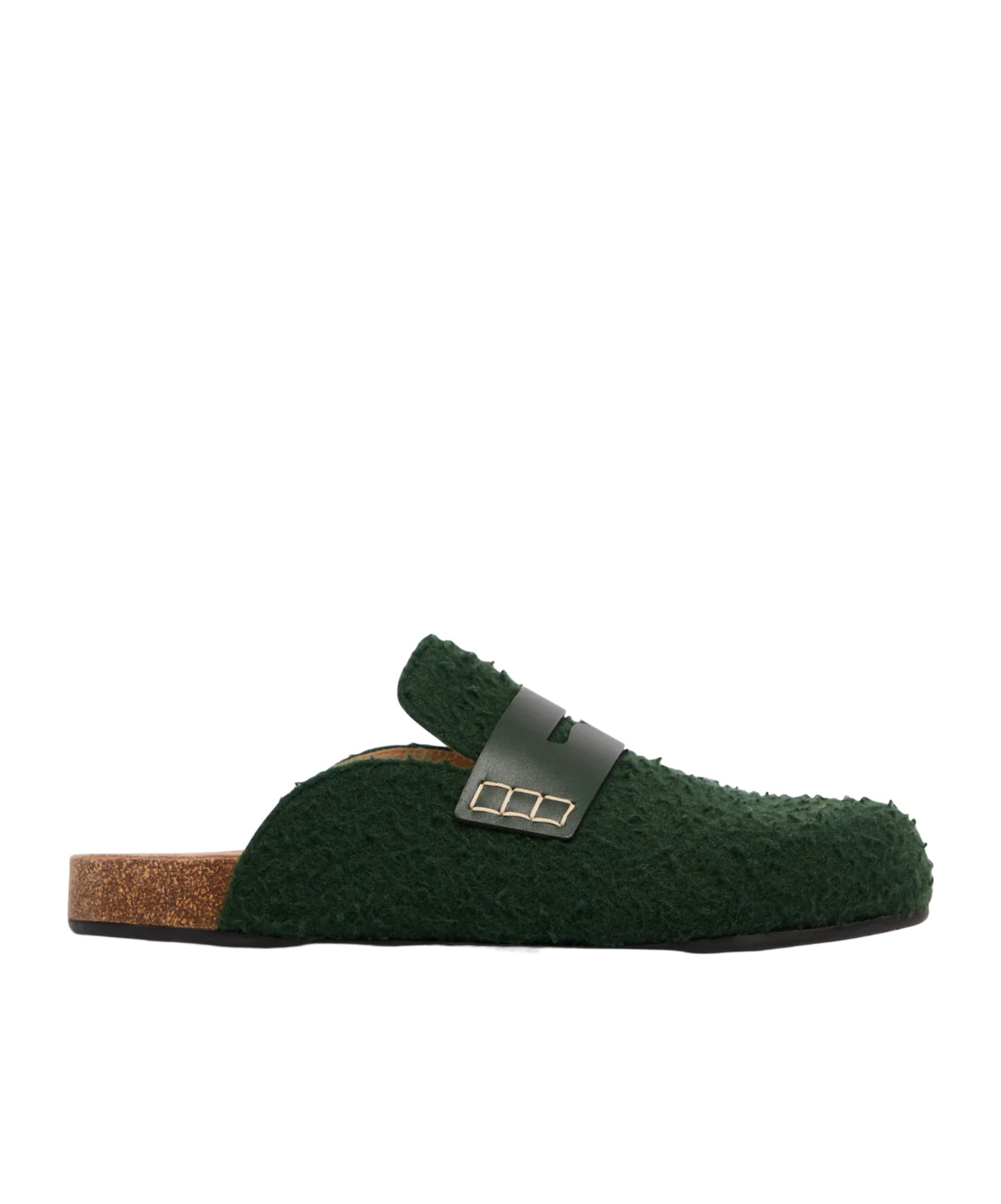 Jw Anderson Felt Loafer Mules