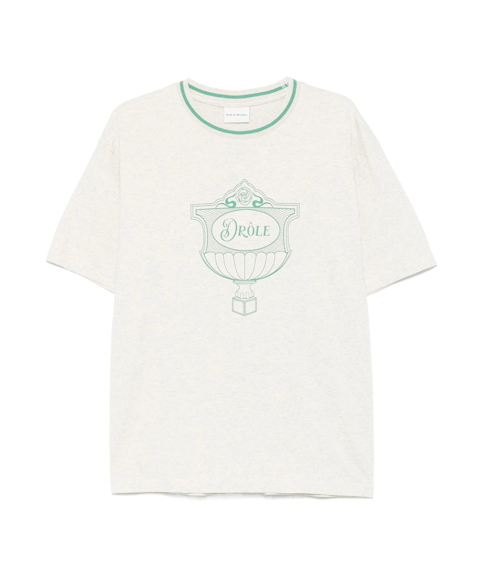 Drôle De Monsieur Short-sleeved T-shirt In White
