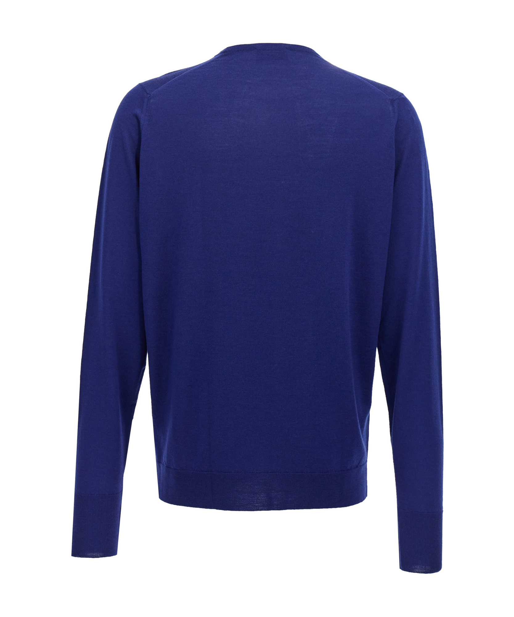 John Smedley "marcus" Crew Neck Sweater In Blue