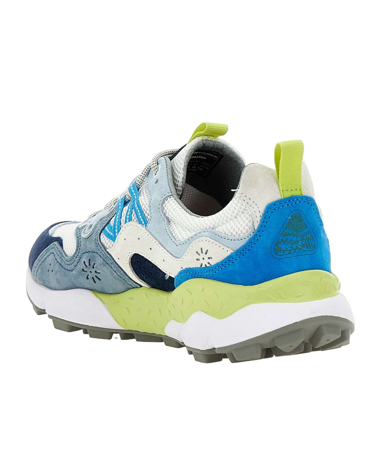 Flower Mountain Laced Sneakers In White