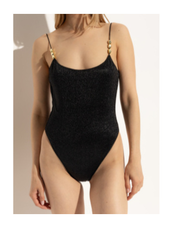 Oseree Glitter-detailing Swimsuit