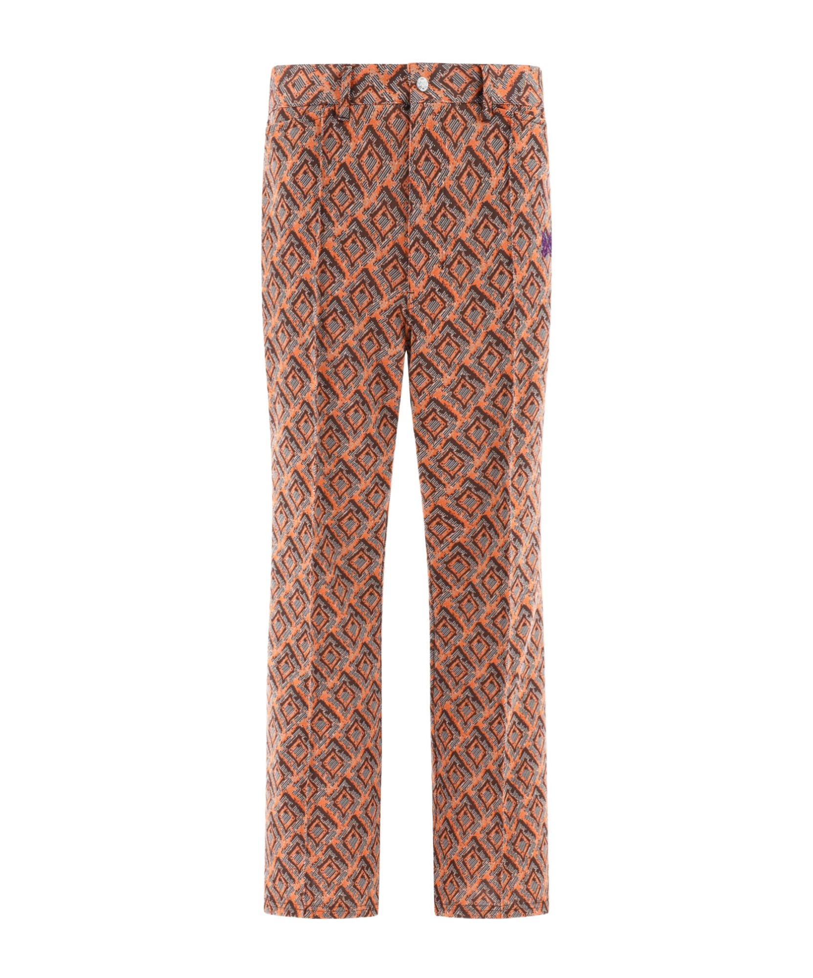 Needles Flared Pants With Pockets And Loops In Brown