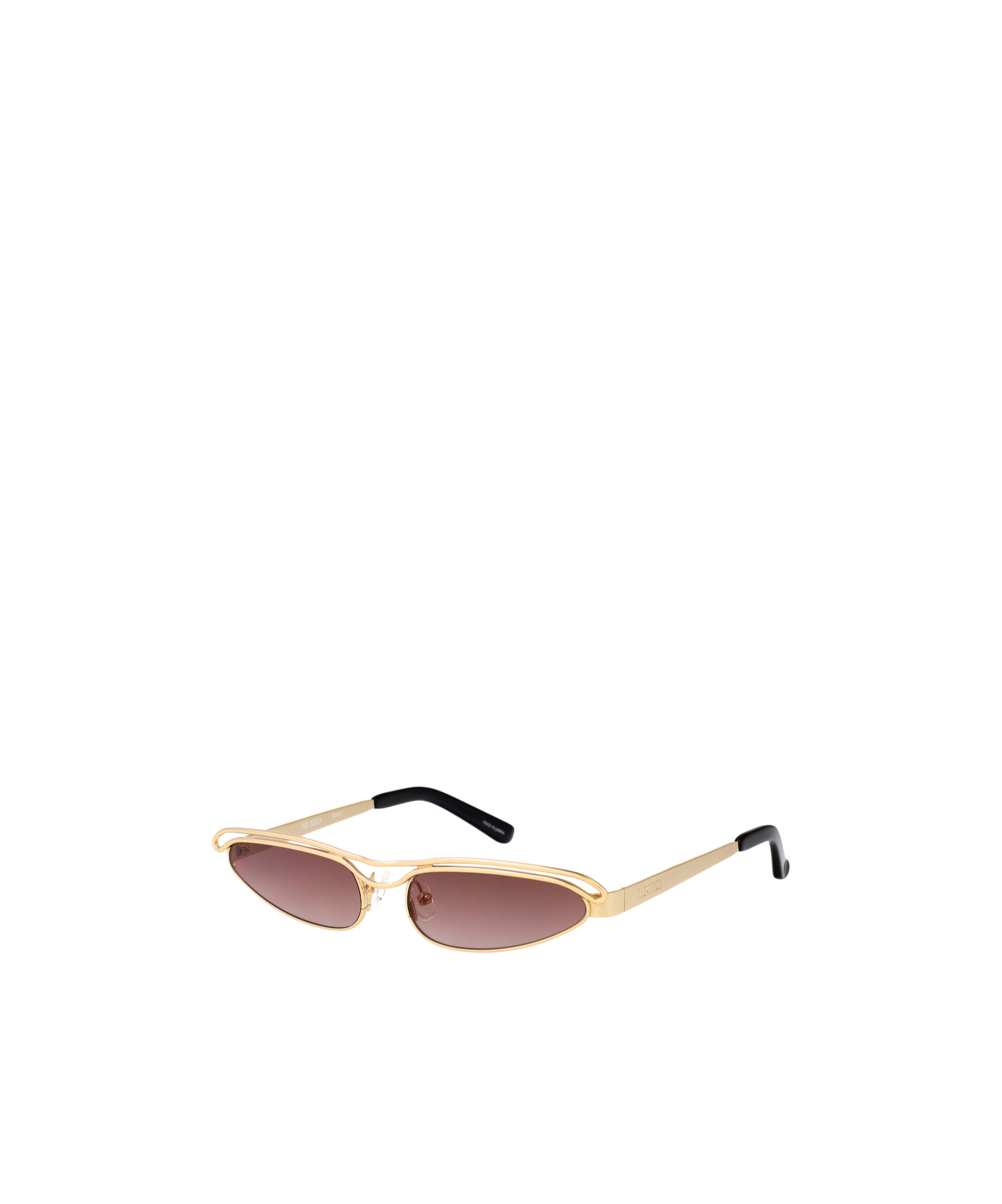 Attico Geometric Frame Sunglasses