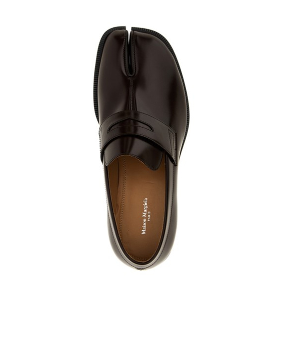 MAISON MARGIELA TABI LEATHER LOAFERS