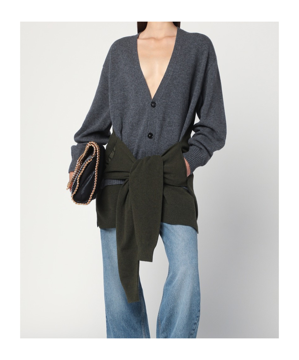 Stella Mccartney Cardigan With Crossed Sleeves