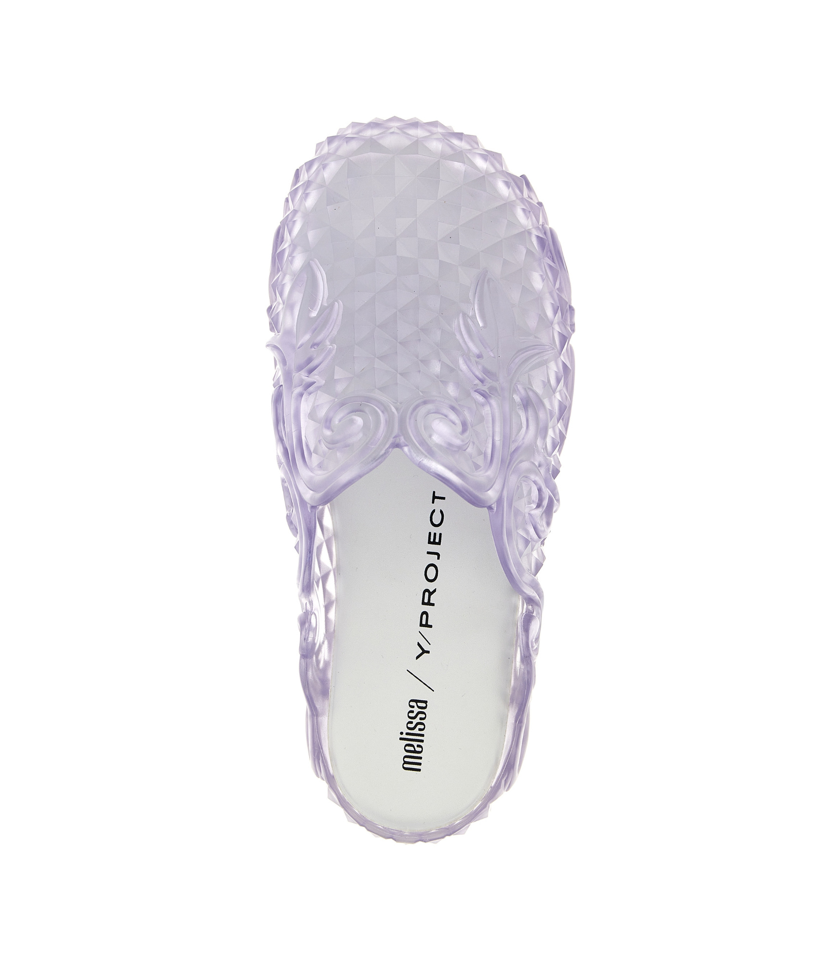 Y/project X Melissa 40mm Court Mules In Purple