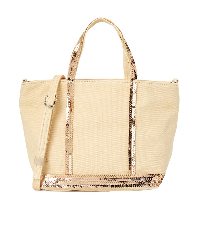 Vanessa Bruno Logo Cross-body Bag In Nude