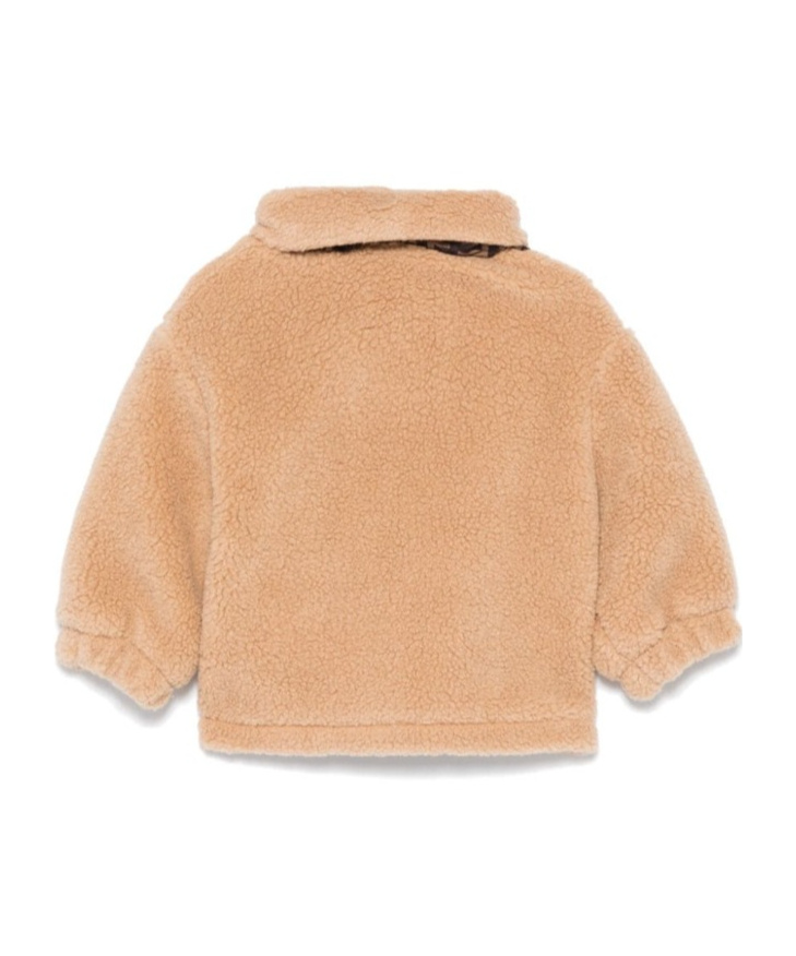 FENDI FENDI KIDS FF-MOTIF FLEECE JACKET