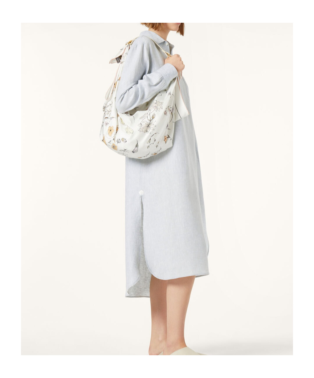 Loro Piana Lora Dress In Lake Color