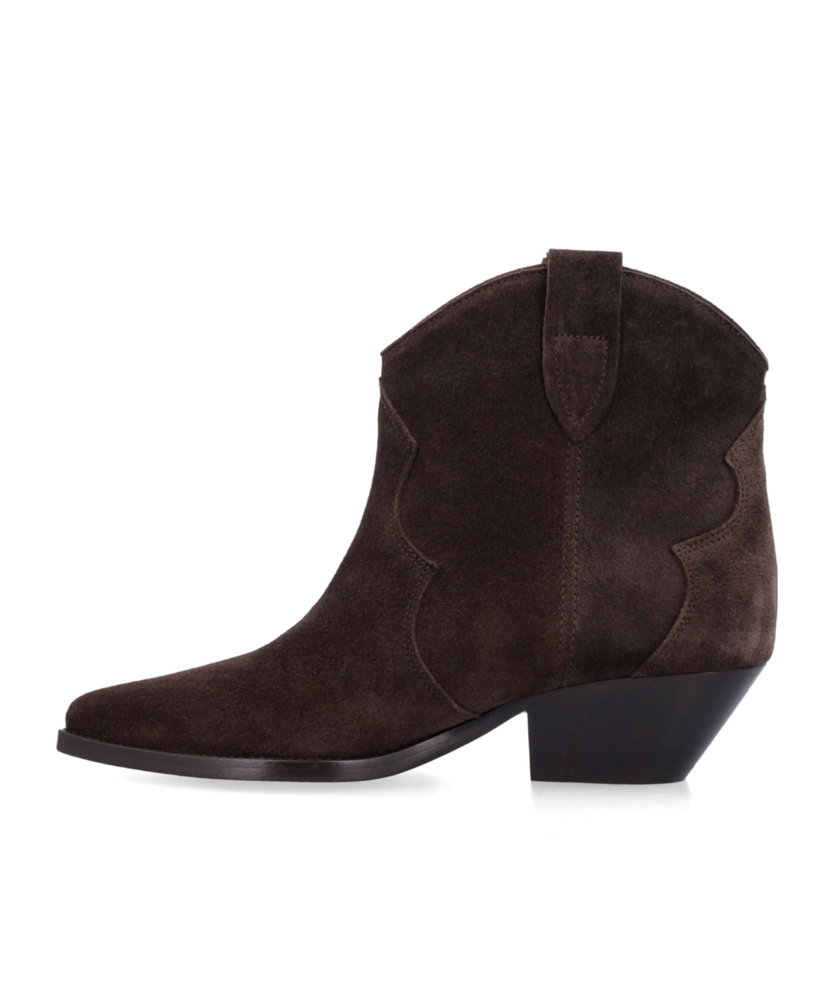 Isabel Marant Suede Western Cuban Heel Boots