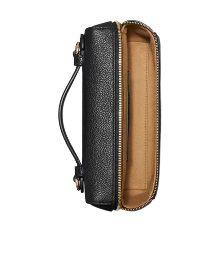 Tory Burch Mini Bags With Top Handle And Crossbody Strap In Black