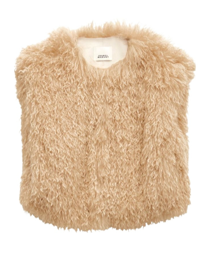 Shop Isabel Marant Florana Vest In White