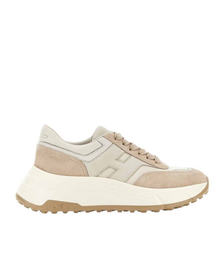 Hogan Leather Sneaker In White