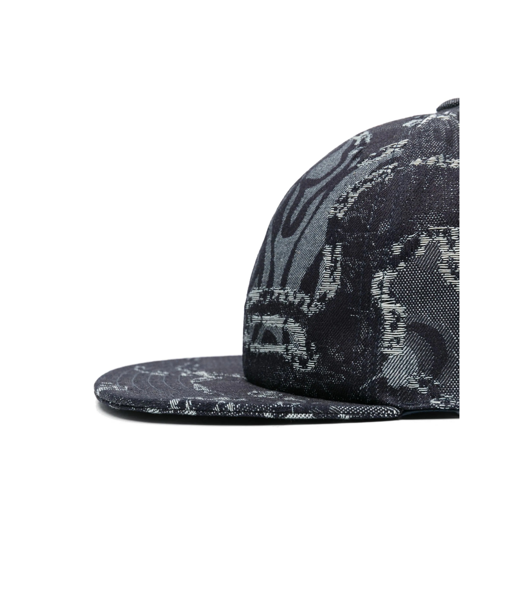 Off-white Camouflage Baseball Hat In Black