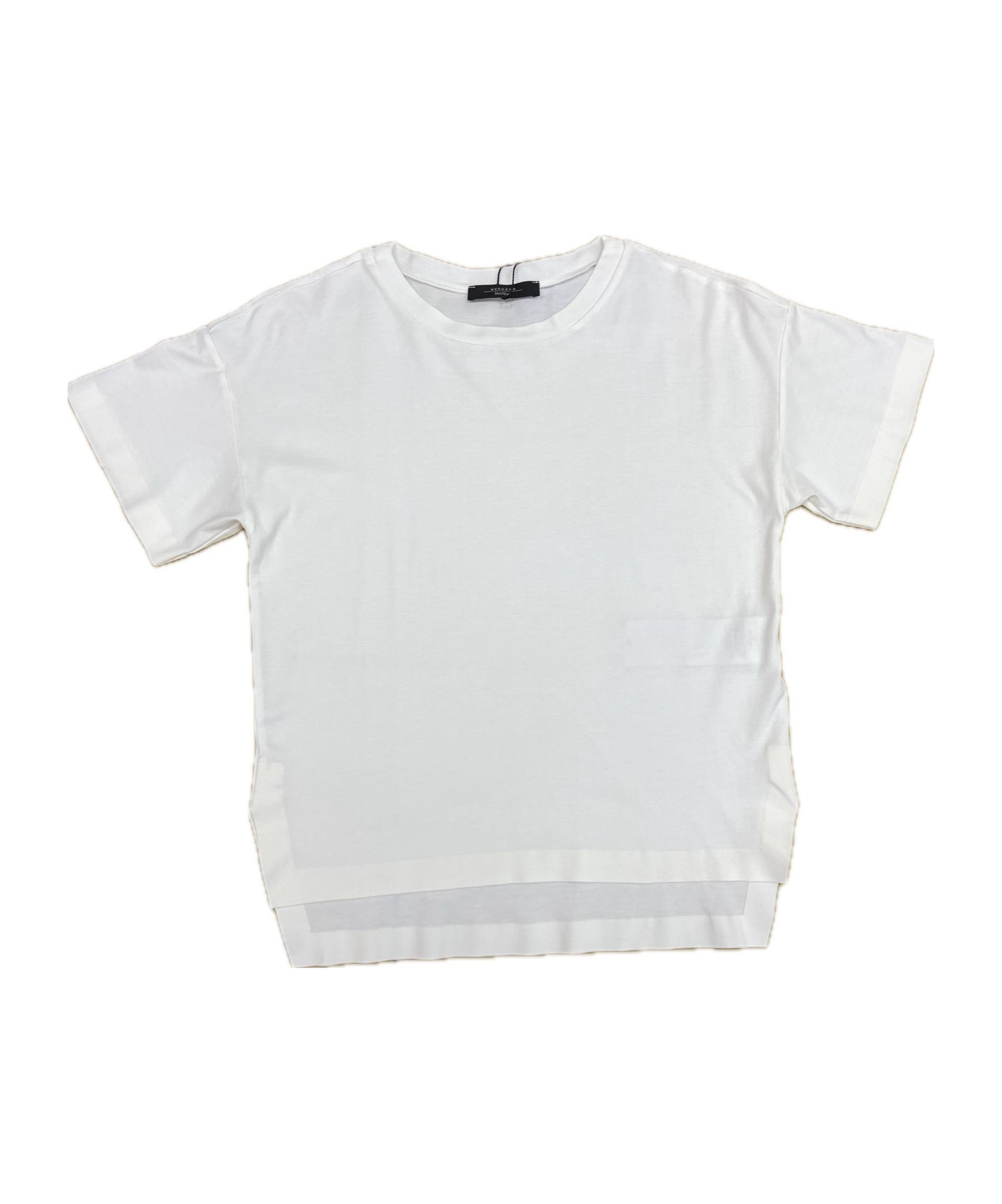 Weekend Max Mara Crew Neck T-shirt In White