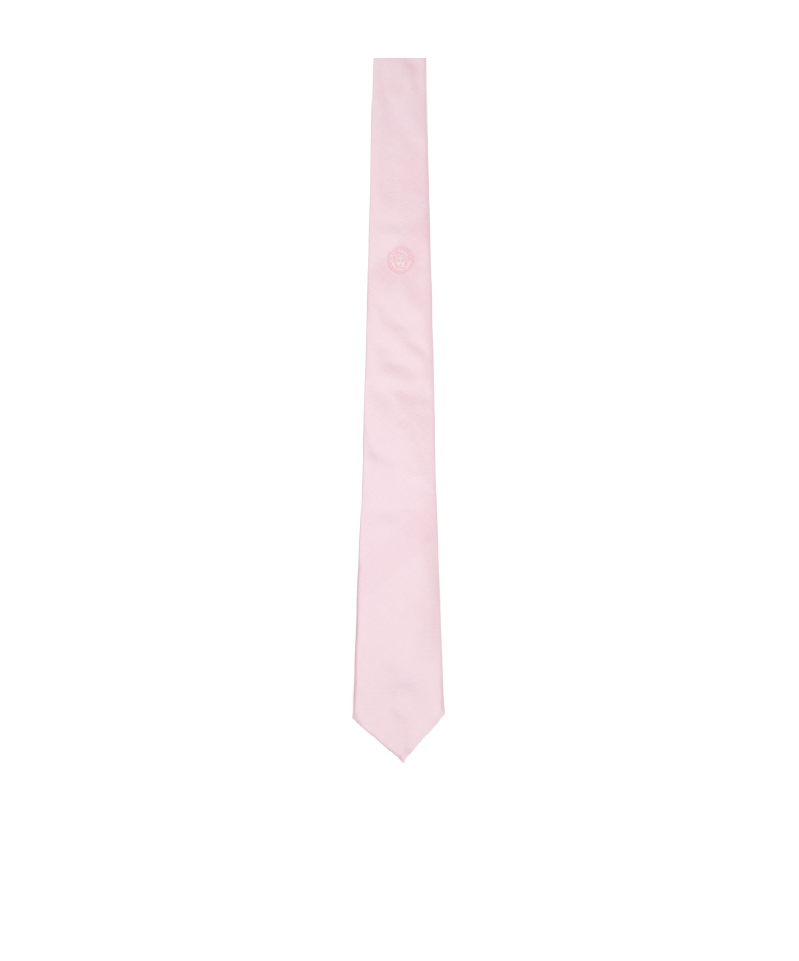 Versace Pointed Tie In Pink