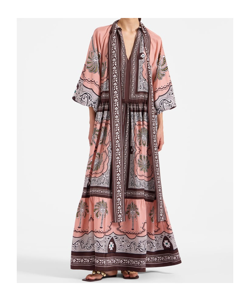 La Doublej Athena Dress In Multicolor