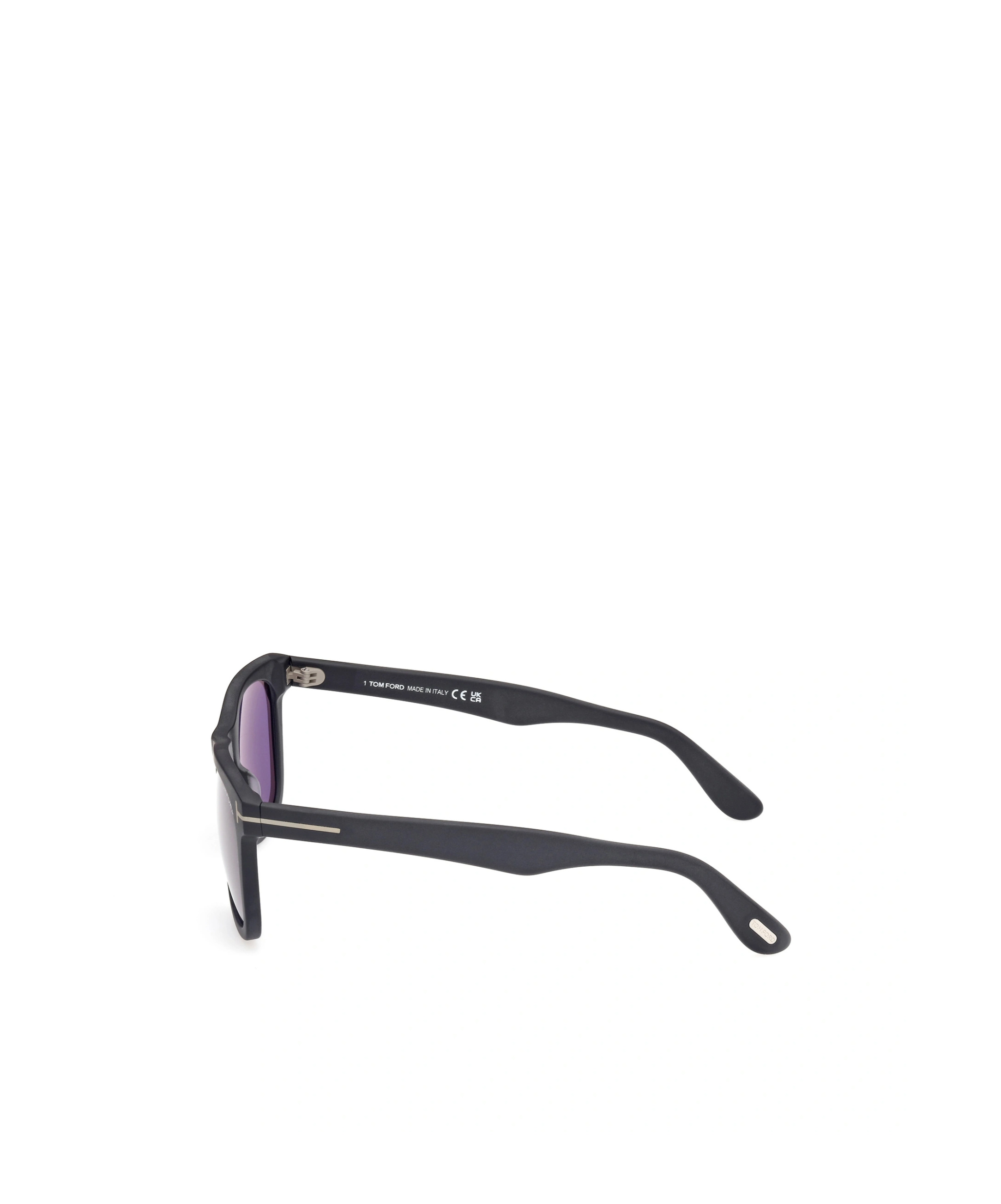 Tom Ford Logo Sunglasses In Purple