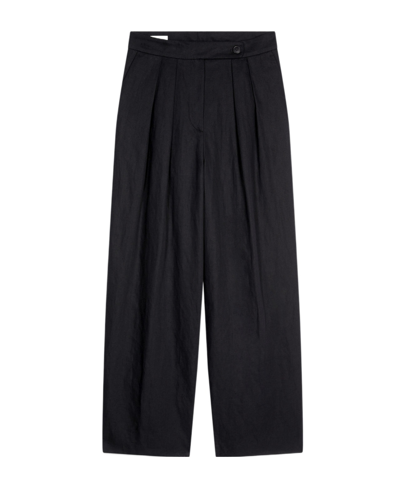 DRIES VAN NOTEN WIDE-PLEATED CASUAL PANTS 