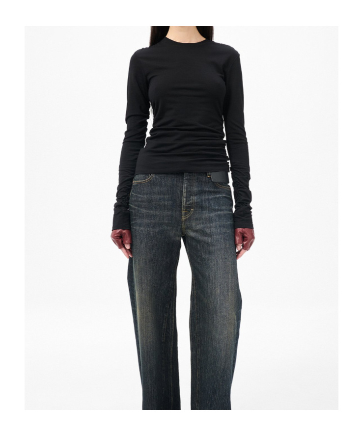 Our Legacy Black Strain Slim Longsleeve T-shirt In Black