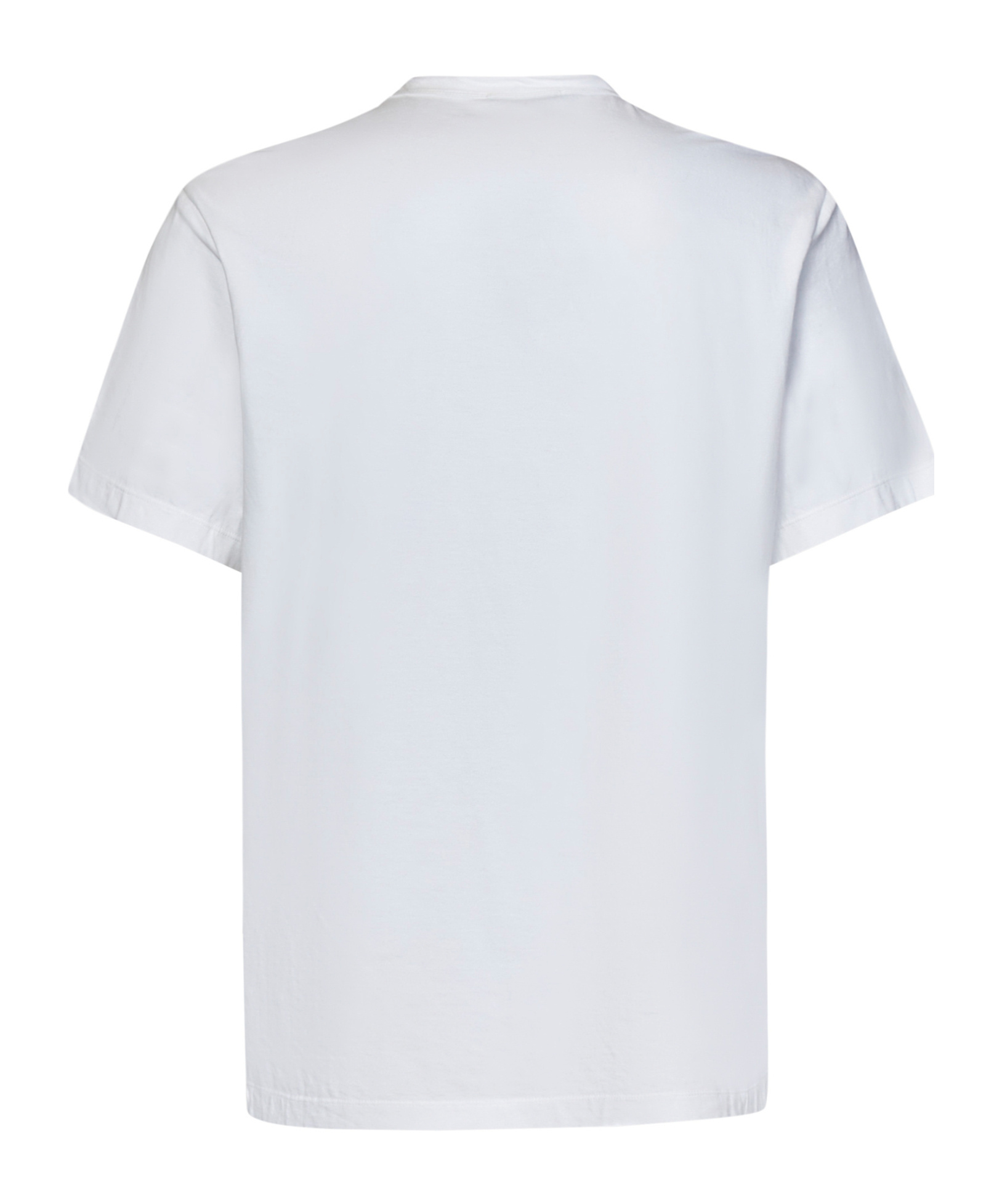 Shop James Perse Open-necked Black Shirt In White