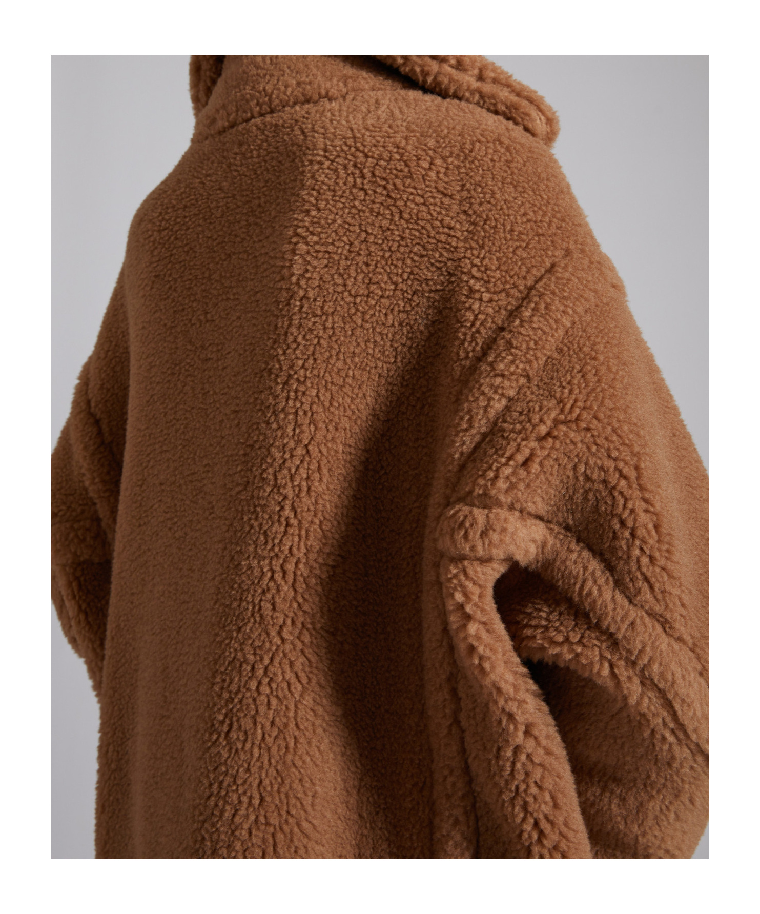 Max Mara Teddy Icon Coat In Brown