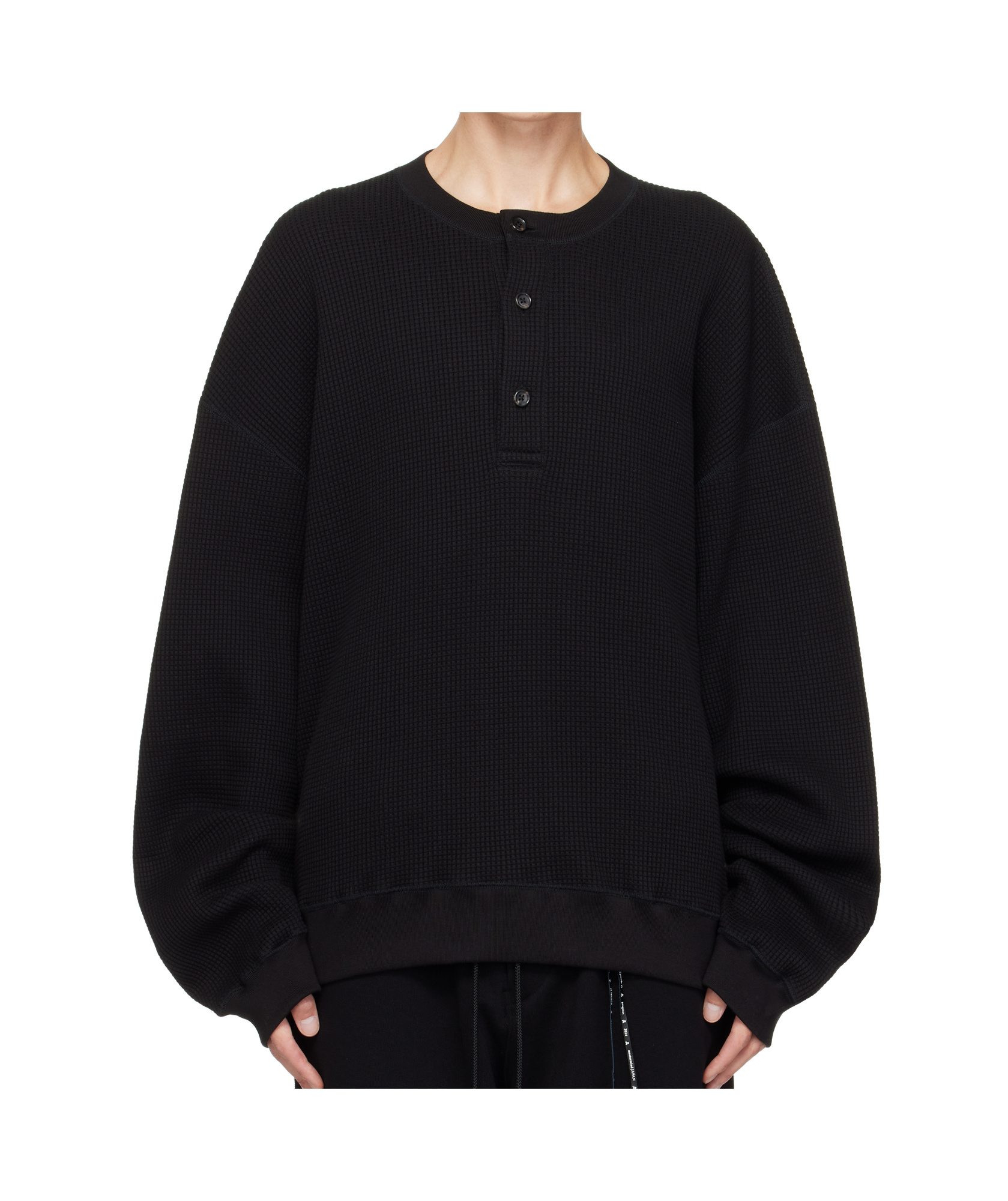 Mastermind Japan Long-sleeved Sweater In Black